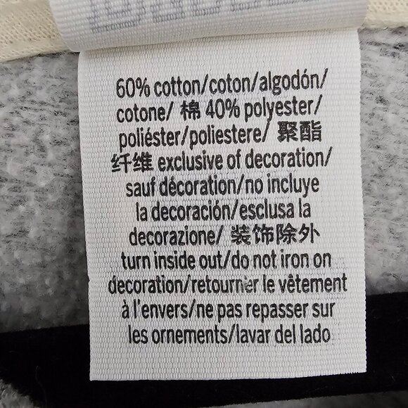 💥Pink Victoria's Secret Pullover Gray Drop Shoulder Oversized Hooded Sweatshirt - Picture 4 of 7